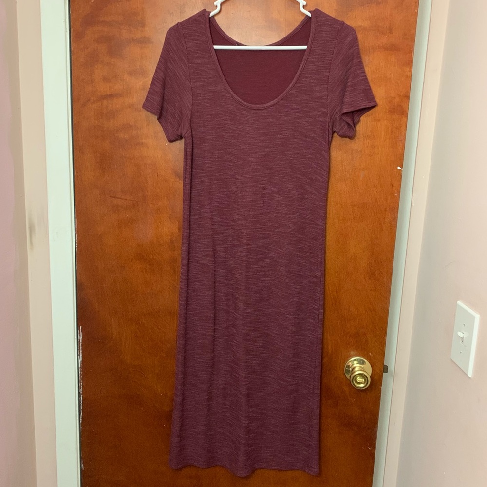 Burgundy Dress